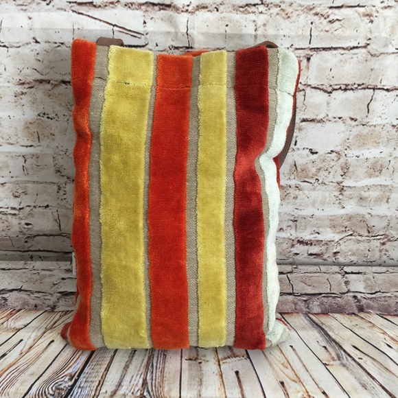 Daf Design Vertical Multi-Color Striped Tote - Picture 5 of 8